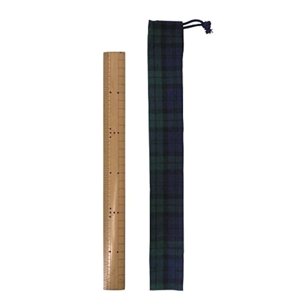 Amazon | 30cm ものさし袋 【ブラックウォッチ柄】 ものさし入れ